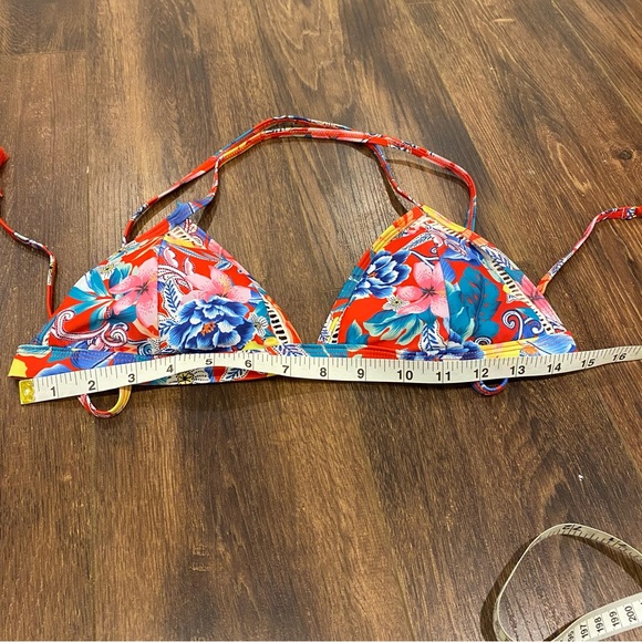 Quint Soul multicoloured bikini size medium cheeky swimwear crochet two piece - Picture 7 of 14